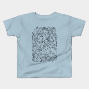 Faded Doodle Kids T-Shirt